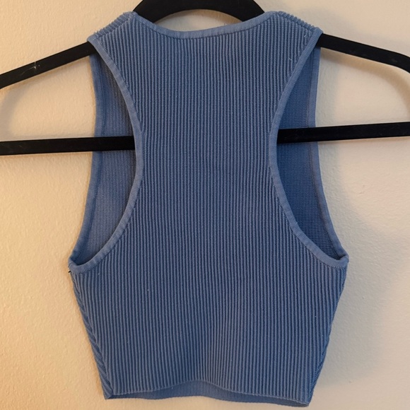 Aritzia Babaton Sculpt Knit Tank in Blue size XS - Picture 2 of 5
